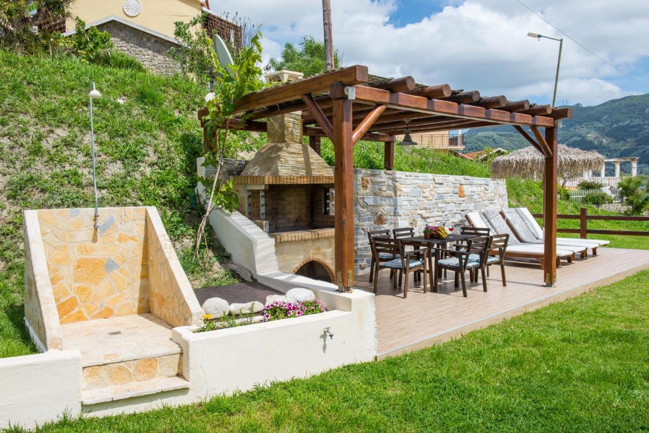 Villas Porto Kamini Afionas Corfu Kültér fotó